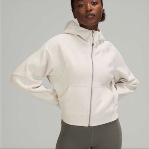 ISO. Lululemon scuba oversized full zip white opal XS-S or M/L!